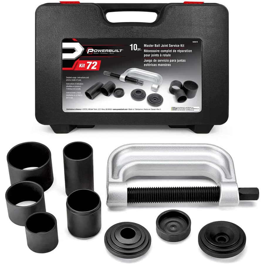 Powerbuilt 10-Piece Master Ball Joint Service Kit for $106