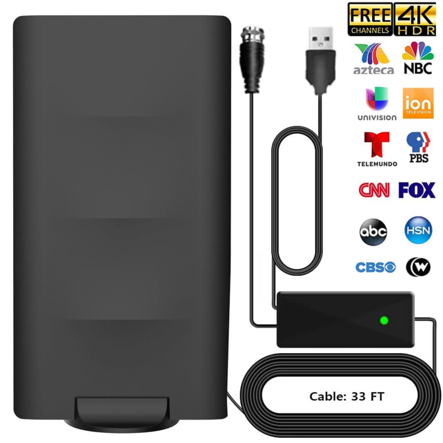 Camkey 2023 Outdoor/Indoor 200+ Mile Digital TV Antenna for $20 Camkey 2023 Outdoor/Indoor 200+ Mile Digital TV Antenna for $20