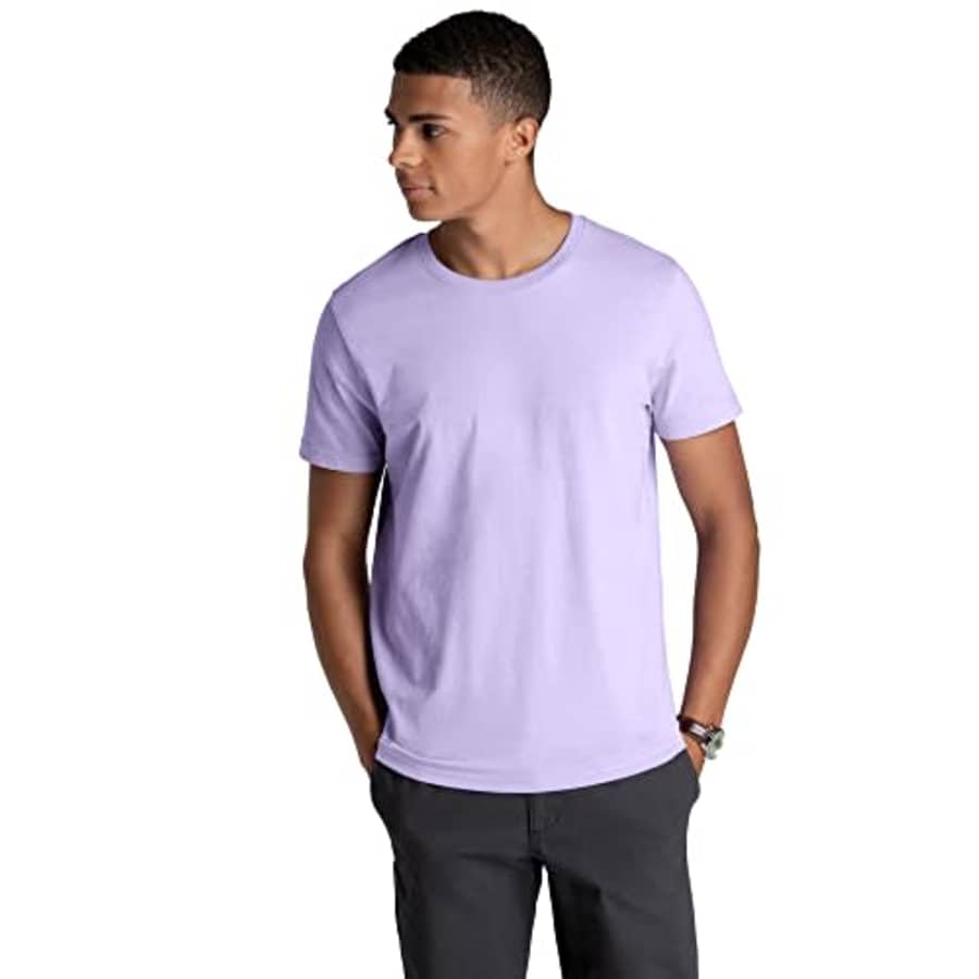 Fruit of the Loom Men's Recover Cotton T-Shirt Made with Sustainable, Low Impact Recycled Fiber, for $9