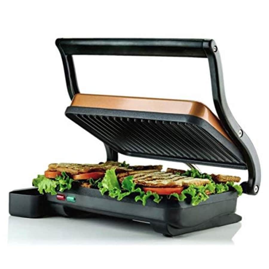 Ovente Electric Indoor Panini Press for $22
