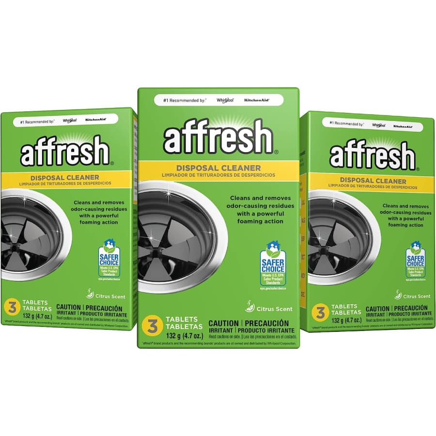 Affresh 3-Count Garbage Disposal Cleaner 3-Pack for $11 Affresh 3-Count Garbage Disposal Cleaner 3-Pack for $11