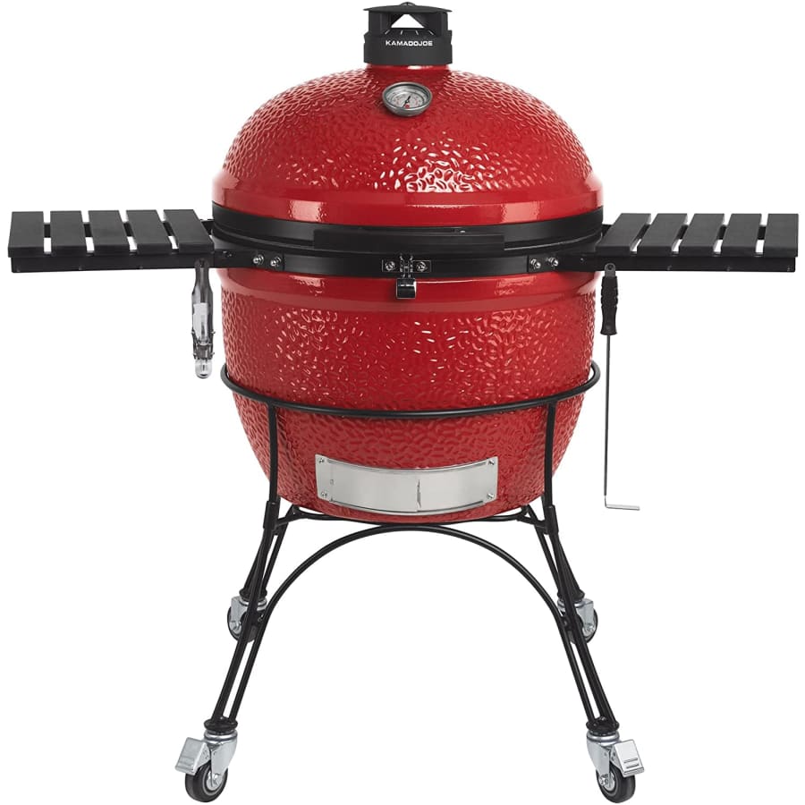 Kamado Joe Big Joe II 24" Charcoal Grill w/ Cart and Side Shelves for $2,170 Kamado Joe Big Joe II 24" Charcoal Grill w/ Cart and Side Shelves for $2,170