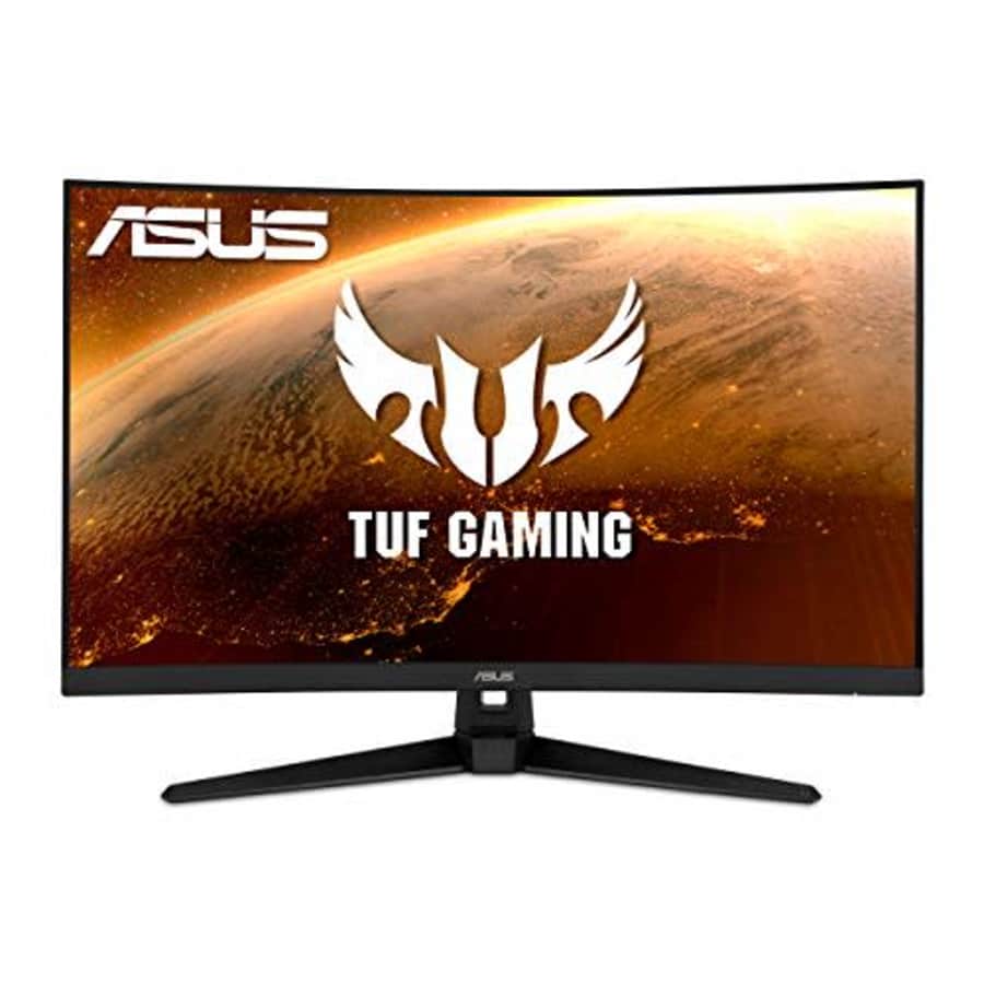 ASUS TUF Gaming 32" 2K HDR Curved Monitor (VG32VQ1B) - WQHD (2560 x 1440), 165Hz (Supports 144Hz), for $199 ASUS TUF Gaming 32" 2K HDR Curved Monitor (VG32VQ1B) - WQHD (2560 x 1440), 165Hz (Supports 144Hz), for $199