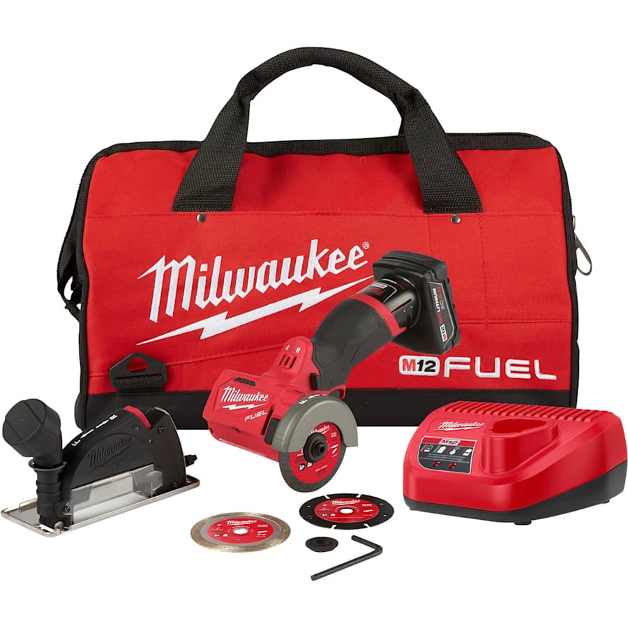 Milwaukee M12 Fuel 3" Compact Cut Off Tool Kit for $149 Milwaukee M12 Fuel 3" Compact Cut Off Tool Kit for $149