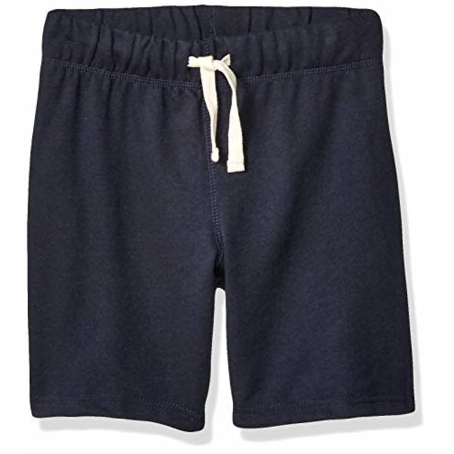 The Children's Place Boys' Uniform French Terry Shorts, New Navy, M (7/8) for $8