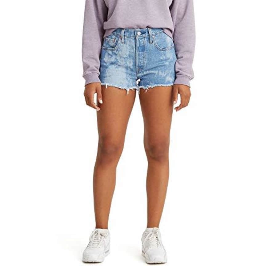 Levi's Women's 501 Original Shorts, Jive nebula, 25 (US 0) for $30