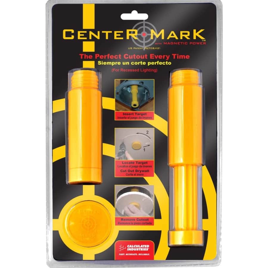 Calculated Industries Center Mark Drywall Recessed Light Fixture Locator Tool for $23 Calculated Industries Center Mark Drywall Recessed Light Fixture Locator Tool for $23