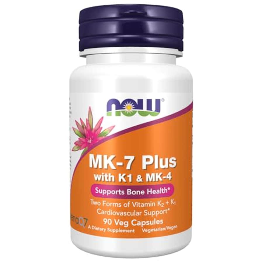 Now Foods NOW Supplements, MK-7 Plus with K1 & MK-4, Supports Bone Health*, 90 Veg Capsules for $24 Now Foods NOW Supplements, MK-7 Plus with K1 & MK-4, Supports Bone Health*, 90 Veg Capsules for $24