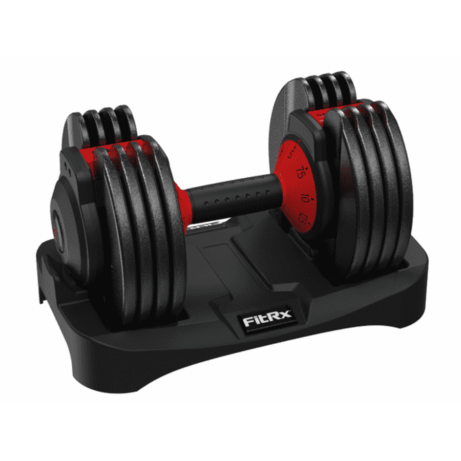 FitRx SmartBell Quick-Select Adjustable Dumbbell for $59 FitRx SmartBell Quick-Select Adjustable Dumbbell for $59