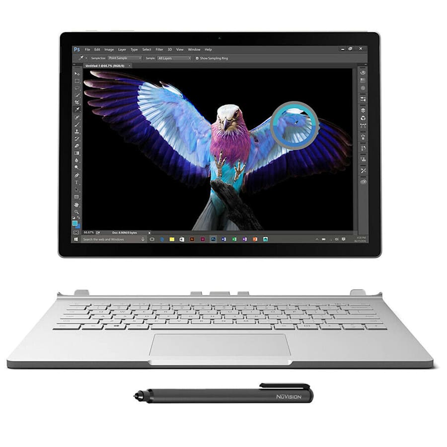Microsoft Surface Book Core i5 2.4GHz 13.5" Touch Laptop w/ 8GB RAM & 256GB SSD for $520