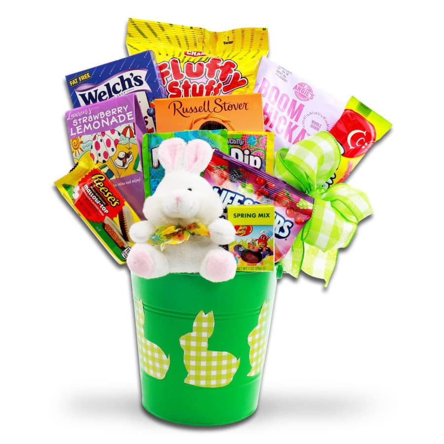 Alder Creek Gingham Easter Gift Basket for $35 for members Alder Creek Gingham Easter Gift Basket for $35 for members
