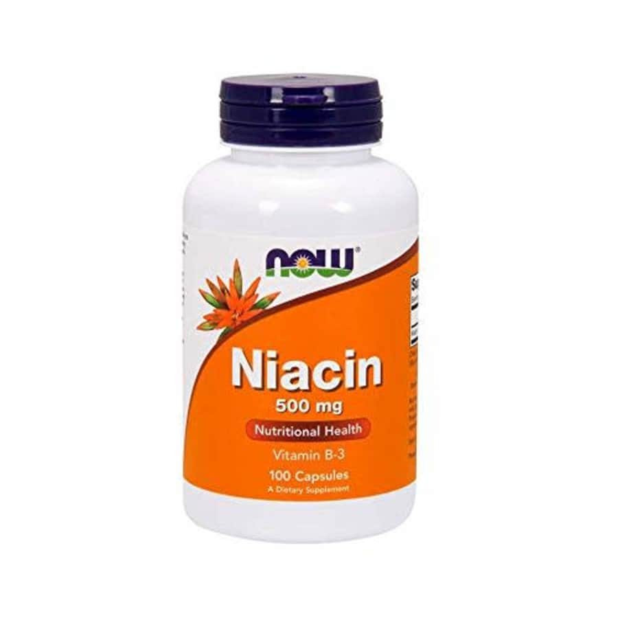 Now Foods NOW Supplements, Niacin (Vitamin B-3) 500 mg, Essential B-Group Vitamin*, Nutritional Health, 100 for $7