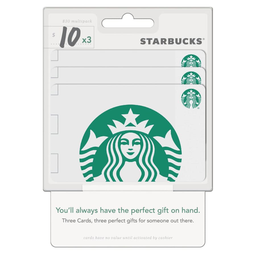 $30 in Starbucks Gift Cards for $29 for members