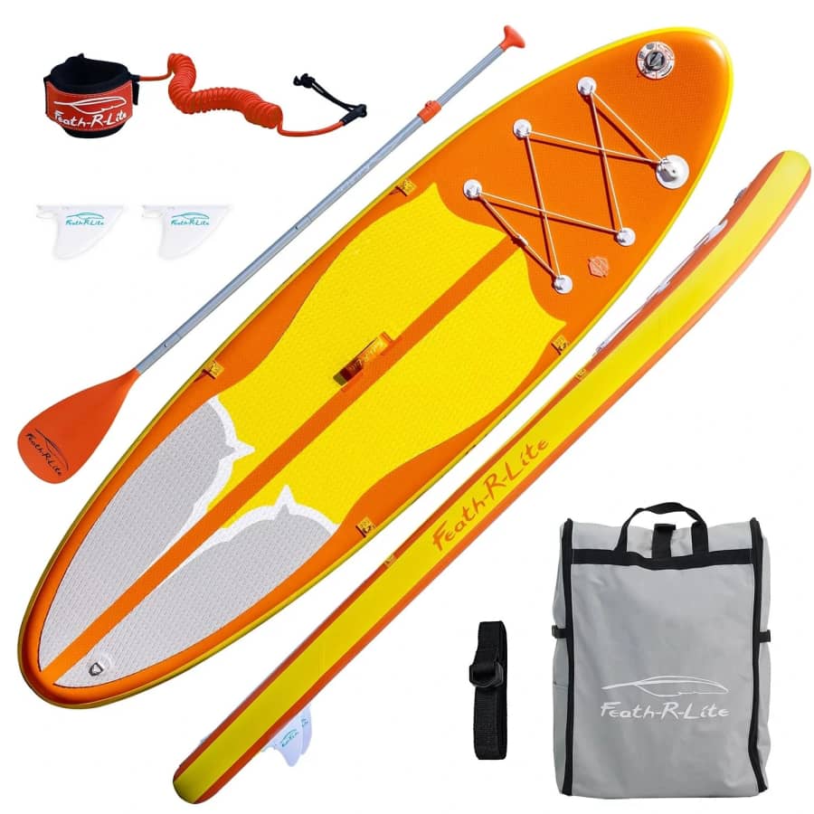 FunWater Stand Up Inflatable Paddle Board for $137 FunWater Stand Up Inflatable Paddle Board for $137