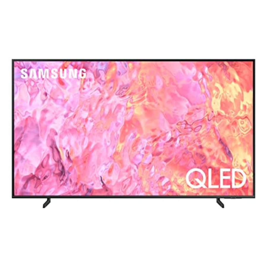 SAMSUNG QN55Q60CAFXZA 55" QLED 4K Quantum HDR Dual LED Smart TV with a HW-B550 2.1ch Soundbar and for $796