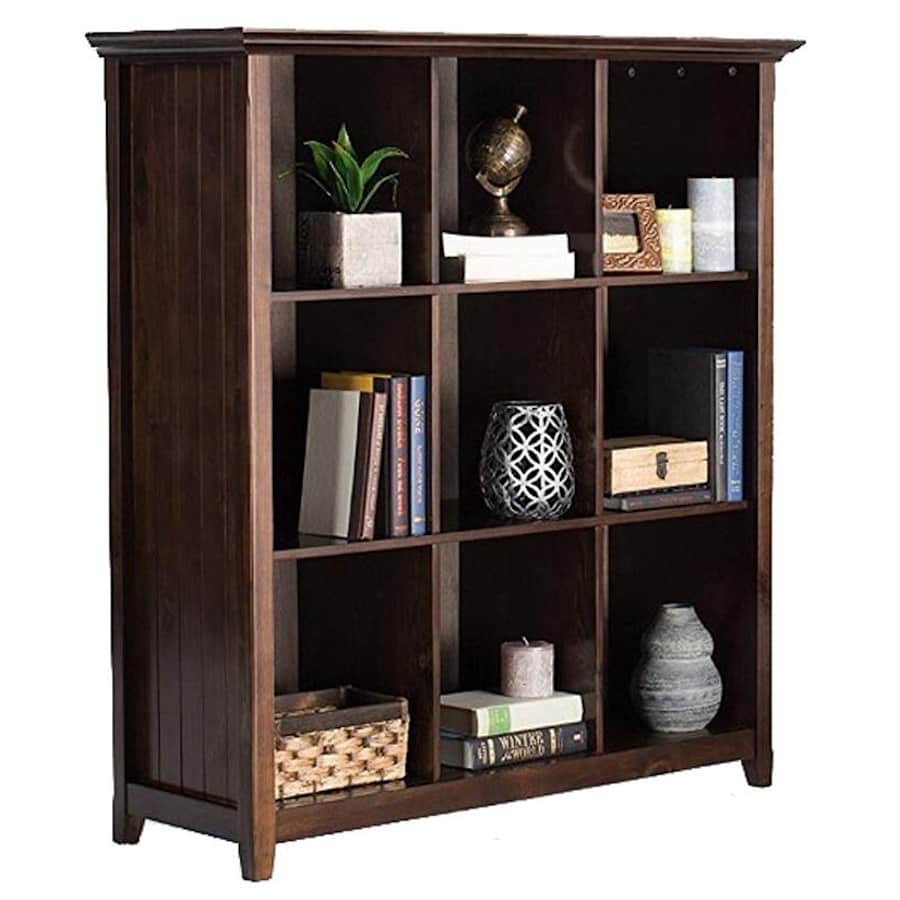 Simpli Home Acadian 48" 9-Cube Solid Wood Bookcase for $228 Simpli Home Acadian 48" 9-Cube Solid Wood Bookcase for $228