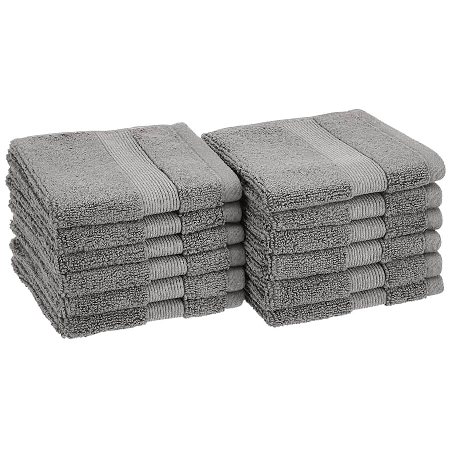 AmazonBasics Dual Performance Washcloth 12-Pack for $13 AmazonBasics Dual Performance Washcloth 12-Pack for $13