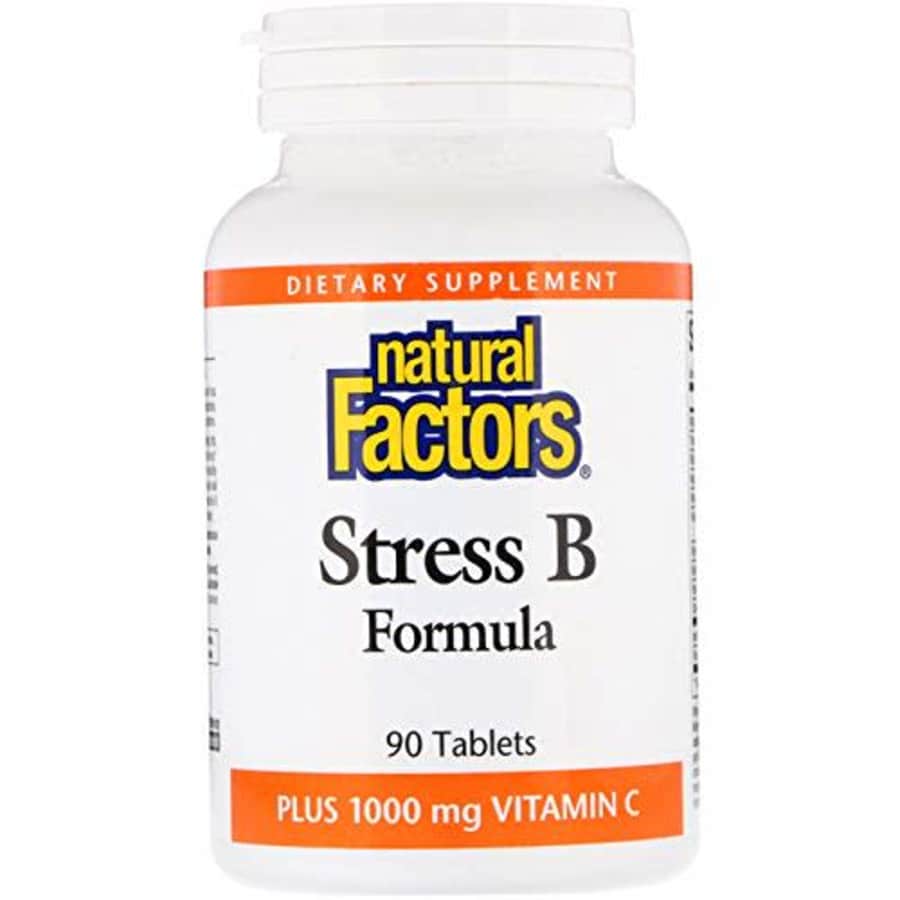 Natural Factors - Stress B Formula Plus 1000mg of Vitamin C, Support for Energy & Normal Nerve for $13 Natural Factors - Stress B Formula Plus 1000mg of Vitamin C, Support for Energy & Normal Nerve for $13