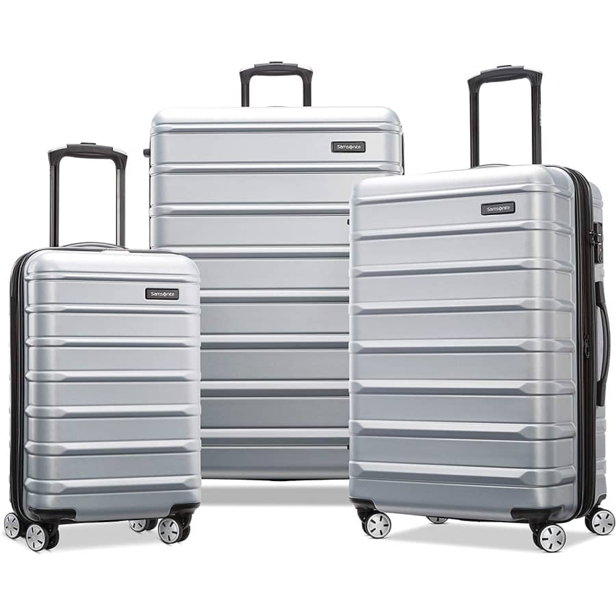 Samsonite Omni 2 Hardside Expandable Luggage 3-Piece Set for $444 Samsonite Omni 2 Hardside Expandable Luggage 3-Piece Set for $444