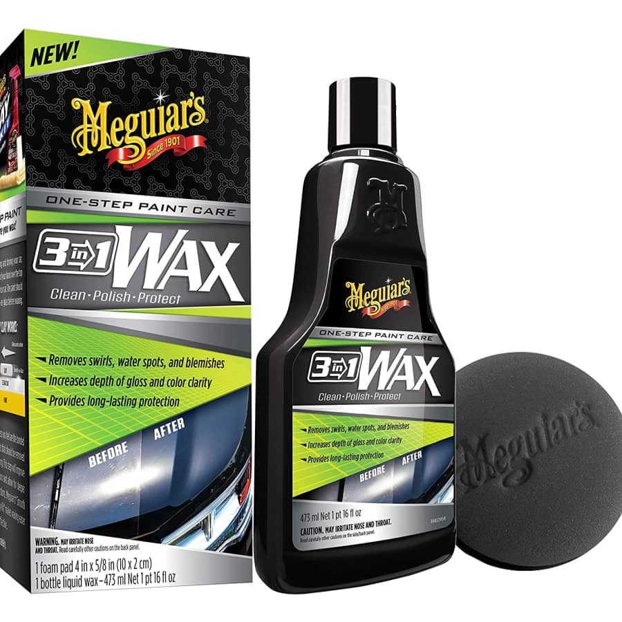Meguiar's 16-oz. 3-in-1 Wax Kit for $19 Meguiar's 16-oz. 3-in-1 Wax Kit for $19