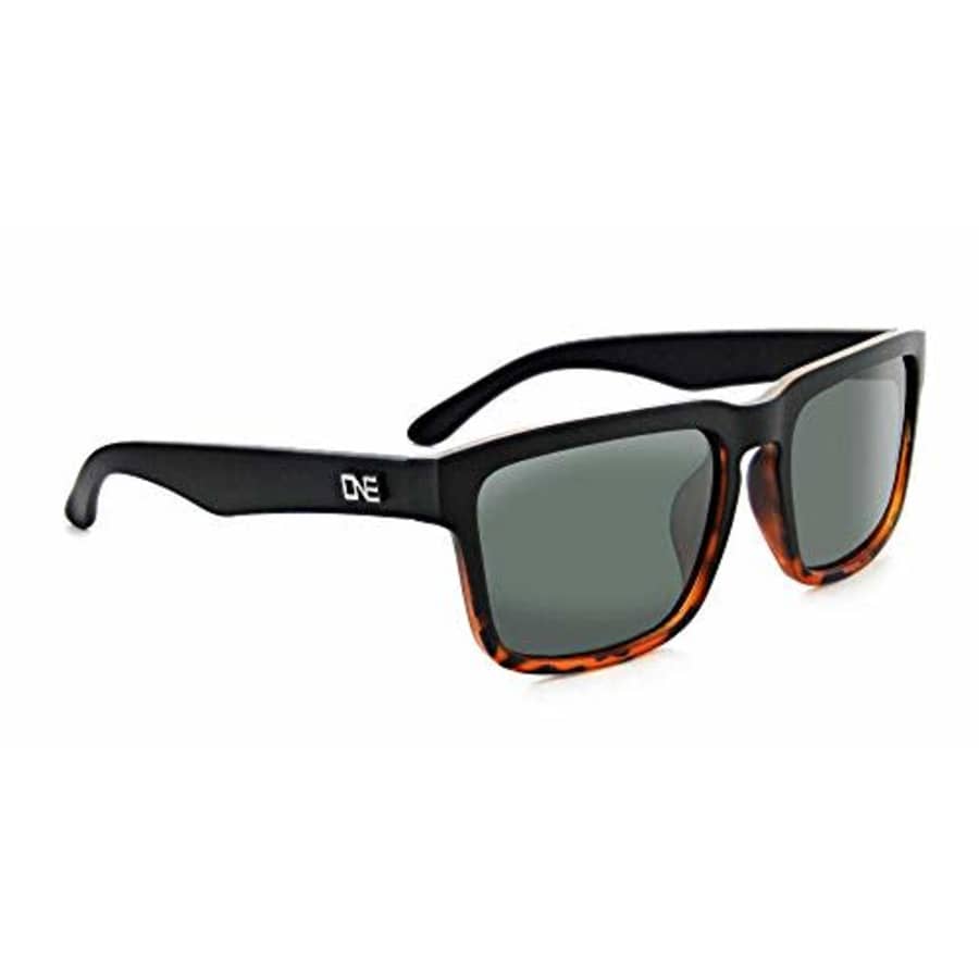 Optic Nerve, Mashup, Unisex Sunglasses - Matte Black with Demi Fade Frame, Polarized Grey Lens for $17 Optic Nerve, Mashup, Unisex Sunglasses - Matte Black with Demi Fade Frame, Polarized Grey Lens for $17