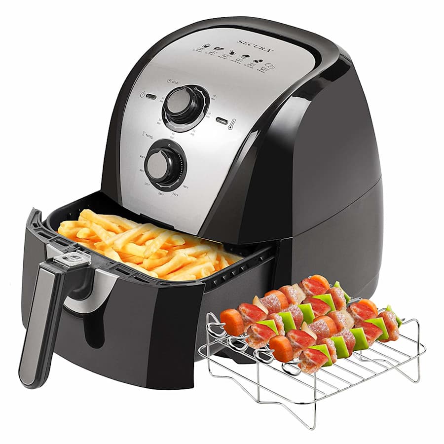 Secura 5.3-Quart Electric Hot Air Fryer for $75