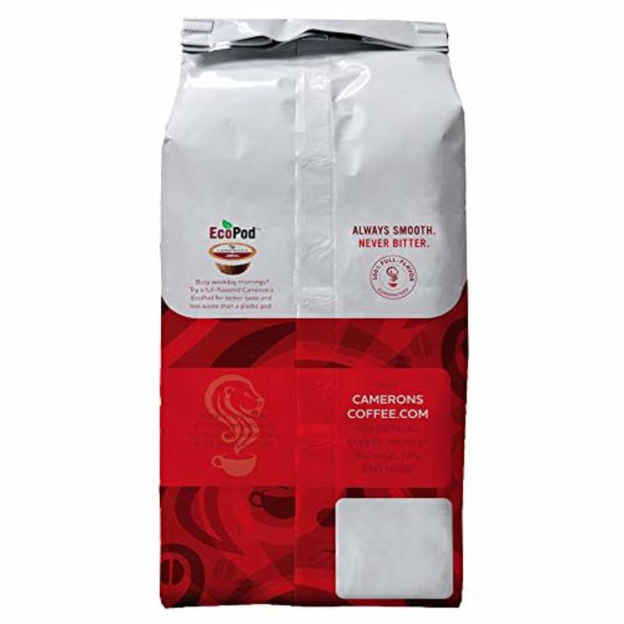 Cameron's Coffee Roasted Whole Bean Coffee, Flavored, Toasted Southern Pecan, 32 Ounce for $33