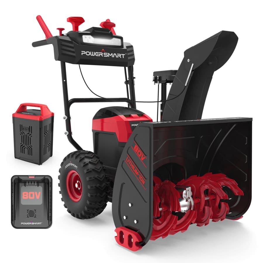 PowerSmart 24" 2-Stage Cordless Electric Snow Blower for $1,235