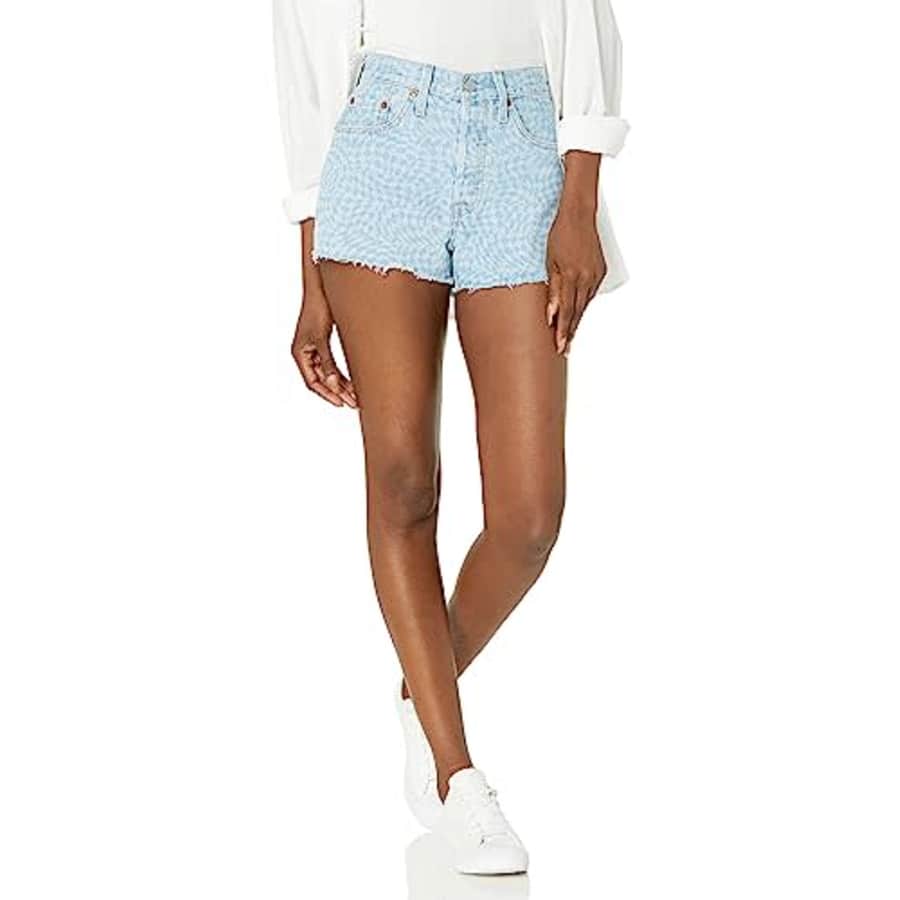 Levi's Women's 501 Original Shorts (Also Available in Plus), (New) Harper Geo Laser, 29 for $38 Levi's Women's 501 Original Shorts (Also Available in Plus), (New) Harper Geo Laser, 29 for $38