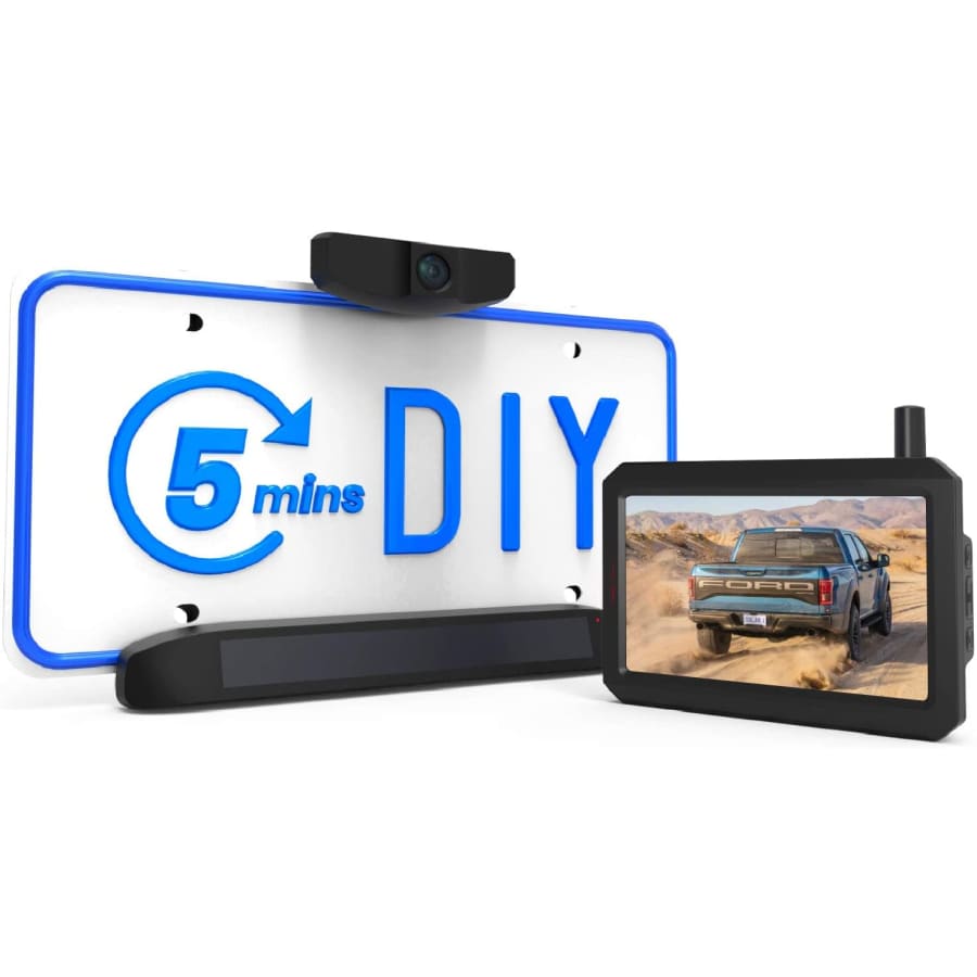 Auto-Vox Solar Wireless Backup Camera for $113