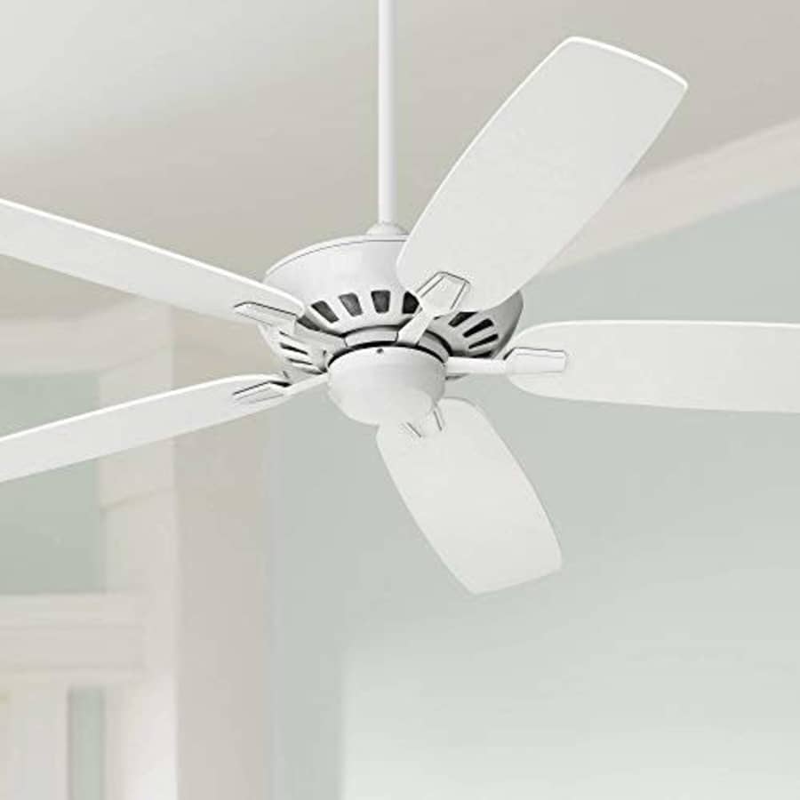 Casa Vieja 52" Journey Modern Ceiling Fan with Remote Control White for Living Room Kitchen Bedroom Family for $300