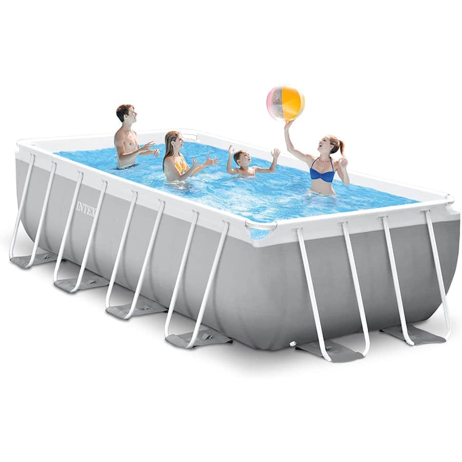 Intex 16-Foot Prism Frame Above Ground Swimming Pool Set for $638