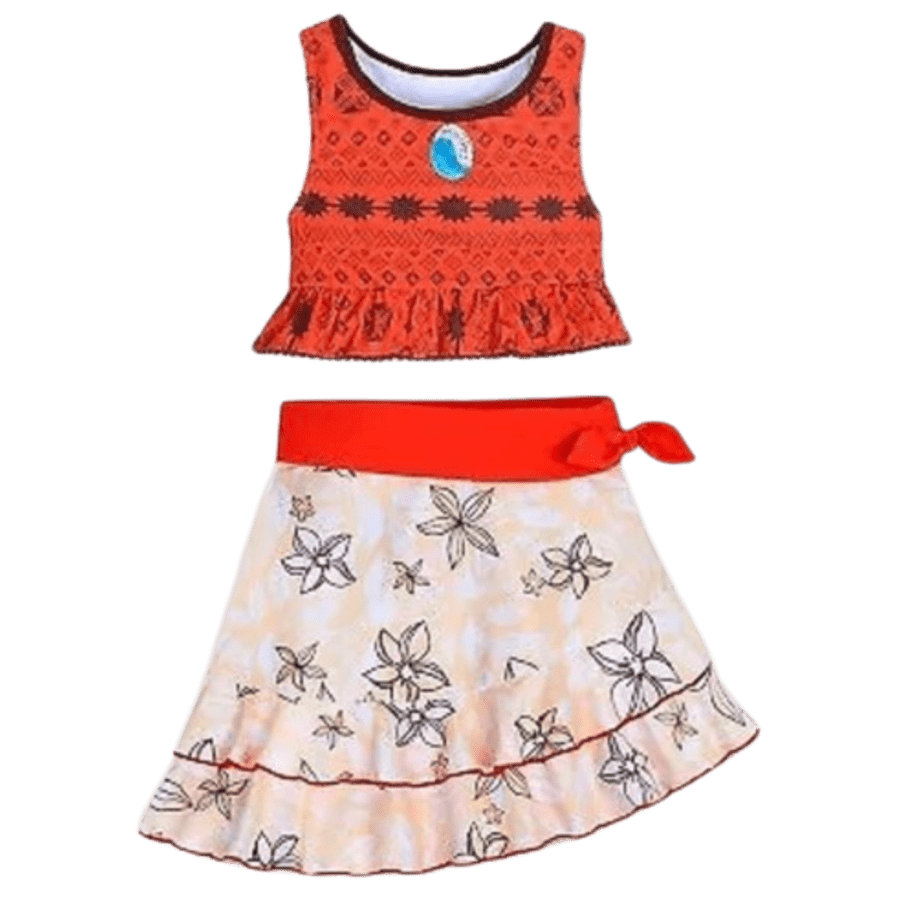 Disney Girls' Moana 3-Piece Swimsuit for $10