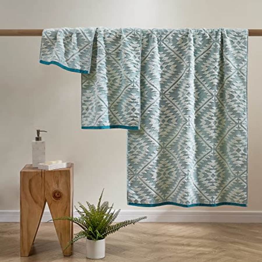 Pendleton - Rancho Arroyo Towels Soft Cotton Terry Wash Towel Plush Turkish Cotton Washcloth for for $10