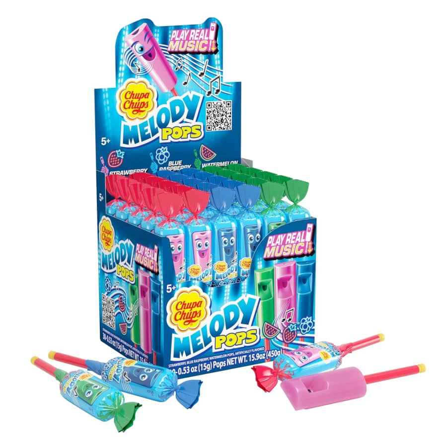 Chupa Chups Melody Pop 30-Count Showbox Case for $11.50 via Sub & Save