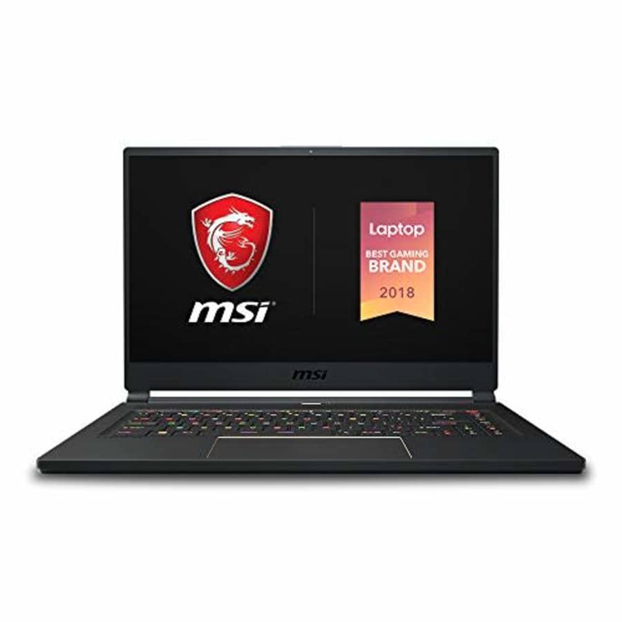 MSI GS65 Stealth-483 15.6" Gaming Laptop, 240Hz Display, Thin Bezel, Intel Core i7-9750H, NVIDIA for $1,600