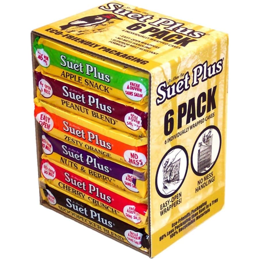 Wildlife Sciences Suet Plus Variety 6 Pack for $19