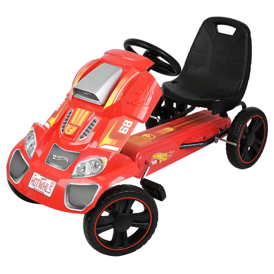 Hot Wheels Speedster Go Kart Ride-On for $49