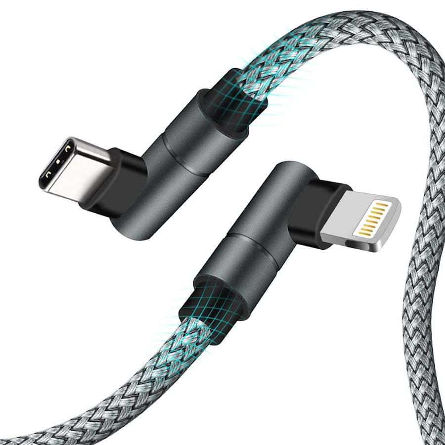 Apfen 6-Foot MFi Certified USB C to Lightning Cable for $7