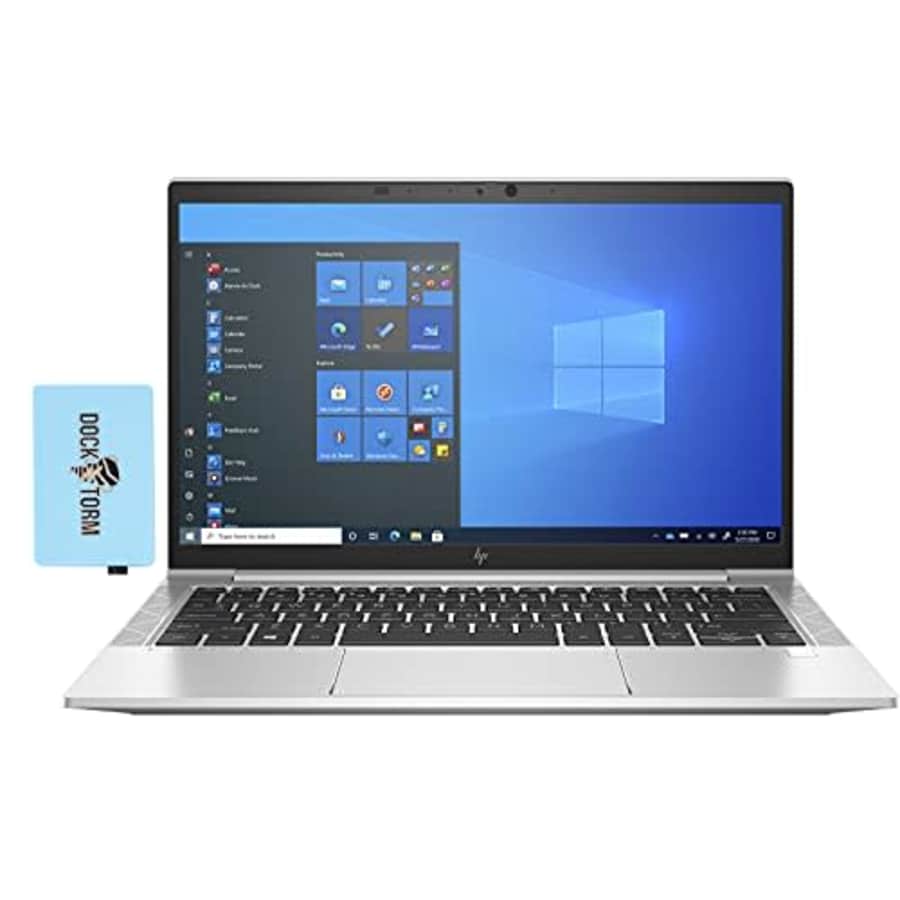 HP EliteBook 840 G7 Home & Business Laptop with High Performance Dockztorm USB Dock (Intel for $550