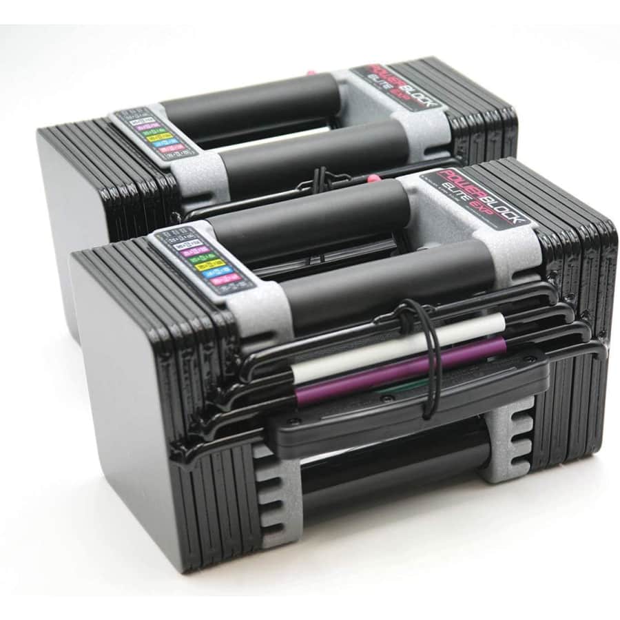 PowerBlock Elite EXP Adjustable Dumbbells: $299.98 PowerBlock Elite EXP Adjustable Dumbbells: $299.98