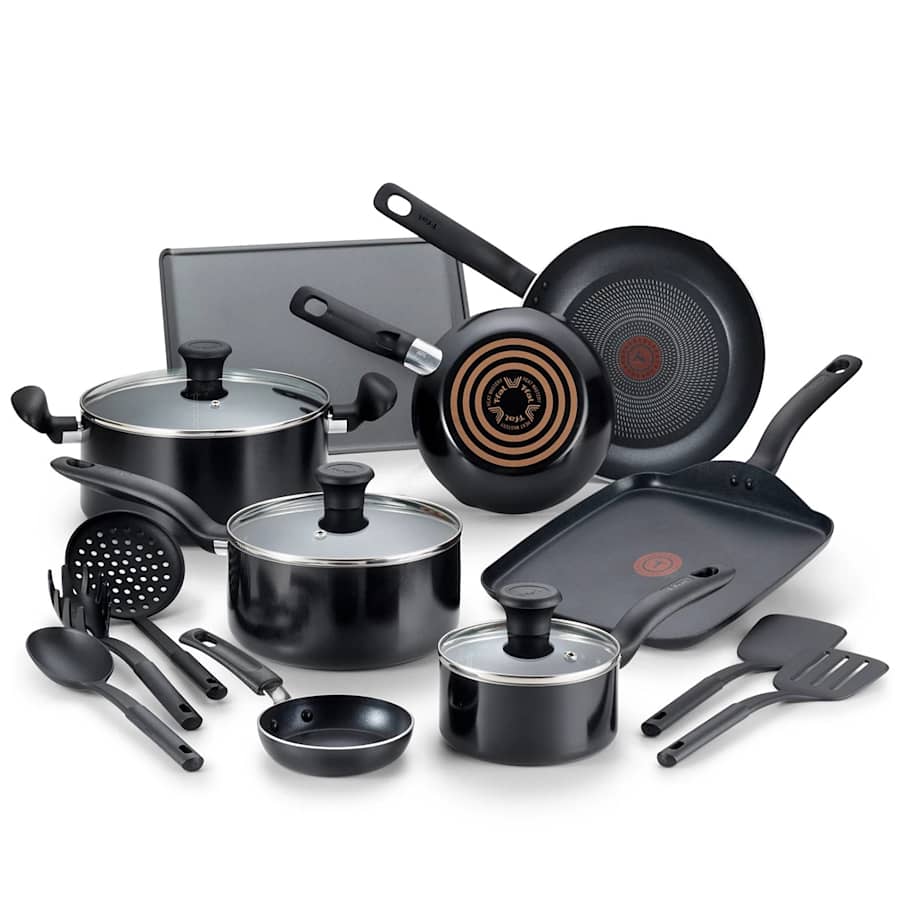 T-Fal Culinaire 16-Piece Nonstick Aluminum Cookware Set for $59 T-Fal Culinaire 16-Piece Nonstick Aluminum Cookware Set for $59