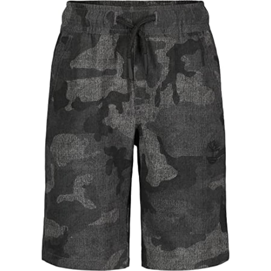 Timberland Boys' Camo Amphibian Back Pocket Short, Castlerock 22, 14-16 for $23