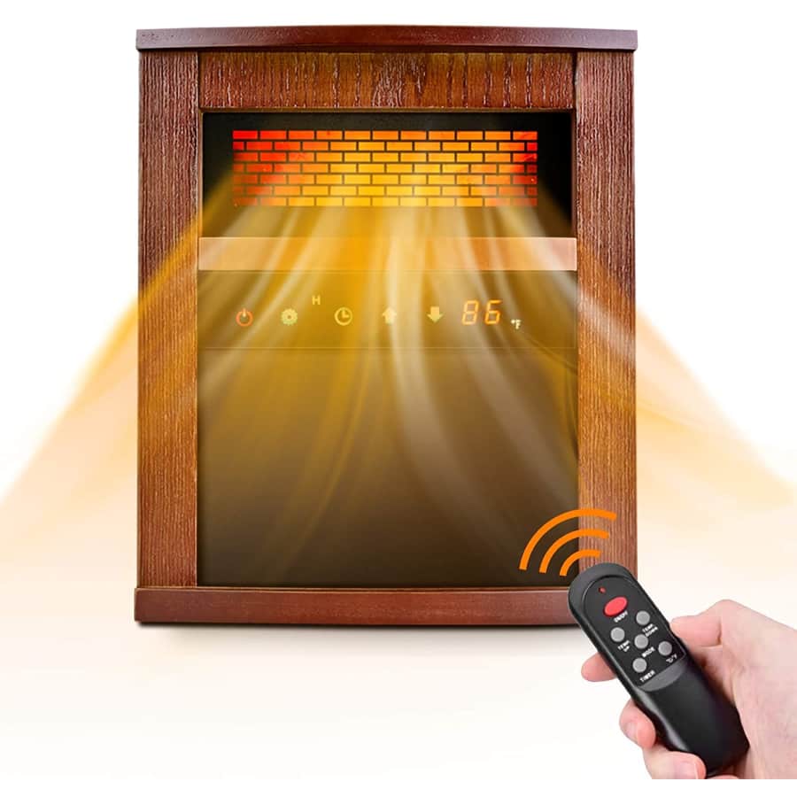 Trustech 1,500W Infrared Space Heater for $95 Trustech 1,500W Infrared Space Heater for $95