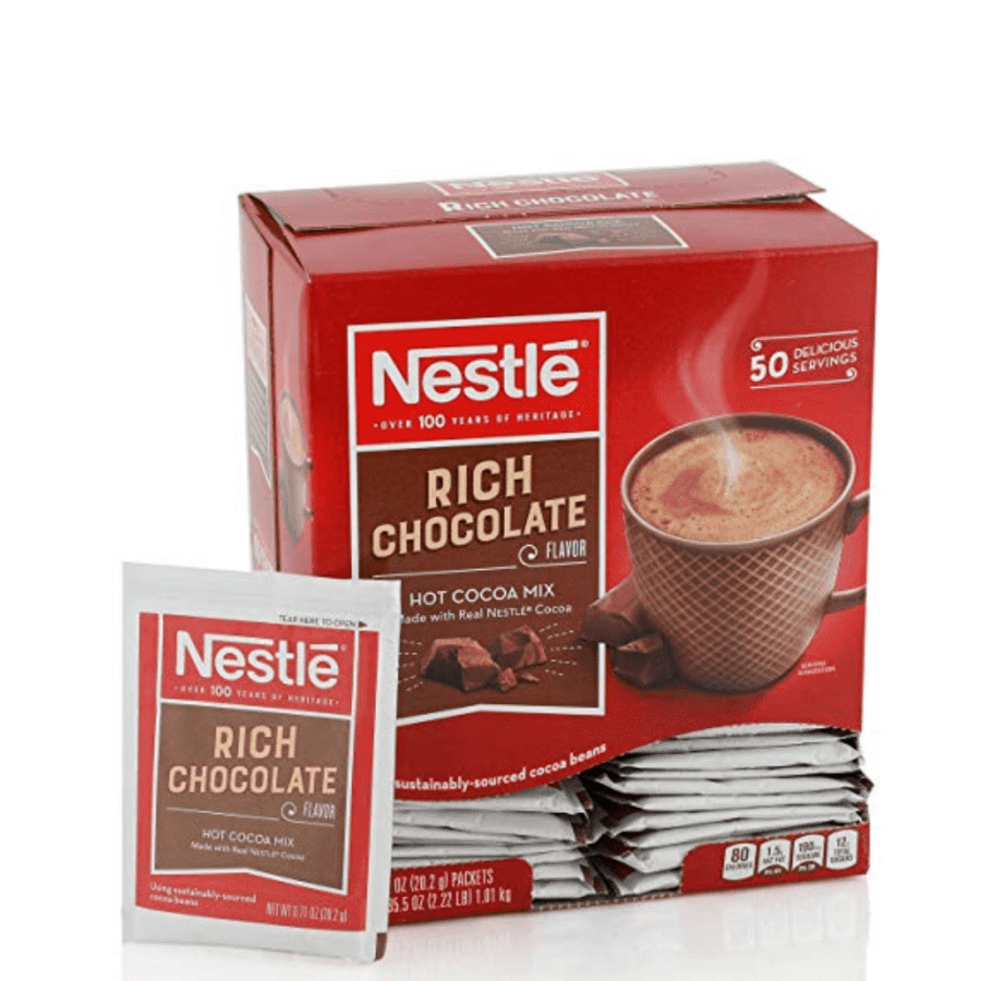 Nestle Hot Chocolate 35.5-oz. 50-Count Box for $6