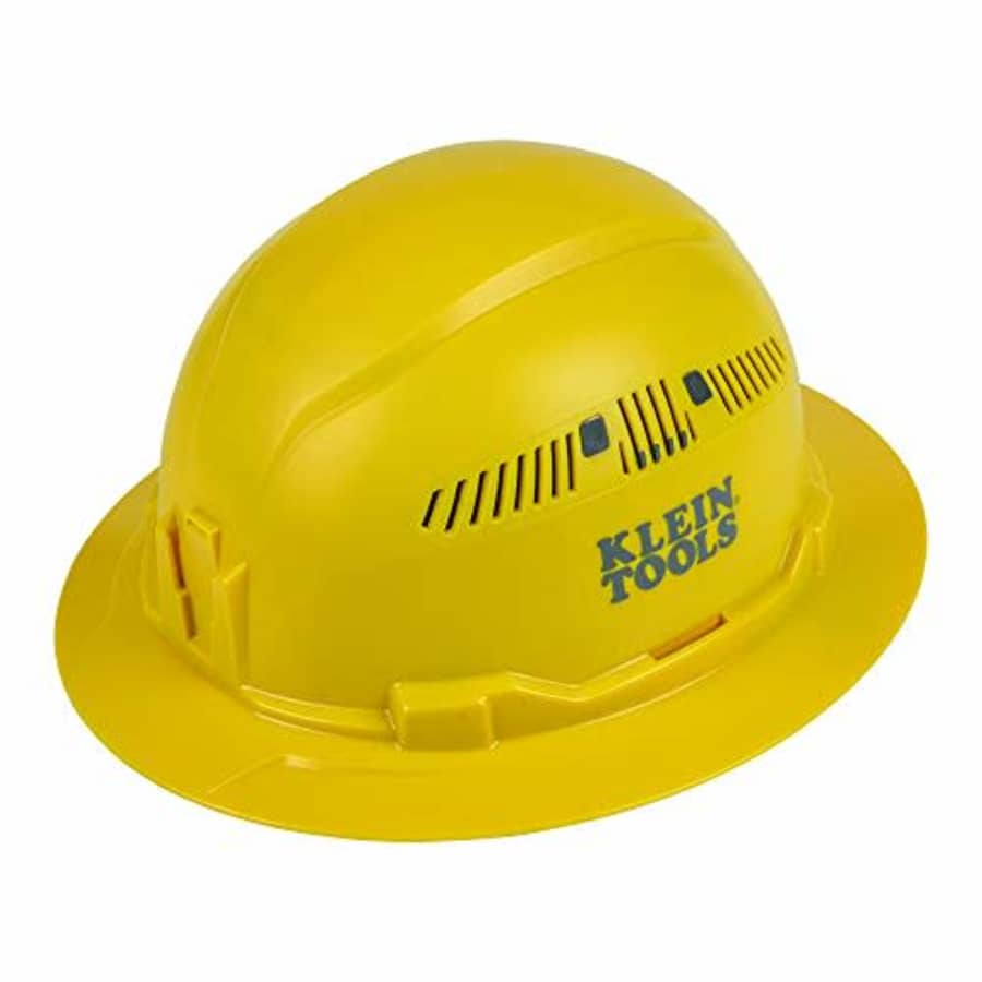 Klein Tools (KLEBE) Klein Tools 60262 Hard Hat, Vented, Full Brim Style, Padded Self-Wicking for $35 Klein Tools (KLEBE) Klein Tools 60262 Hard Hat, Vented, Full Brim Style, Padded Self-Wicking for $35