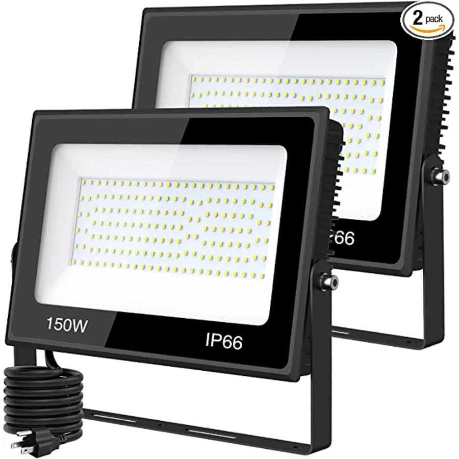 iMaihom 150W LED Flood Light Outdoor 2-Pack for $43 iMaihom 150W LED Flood Light Outdoor 2-Pack for $43