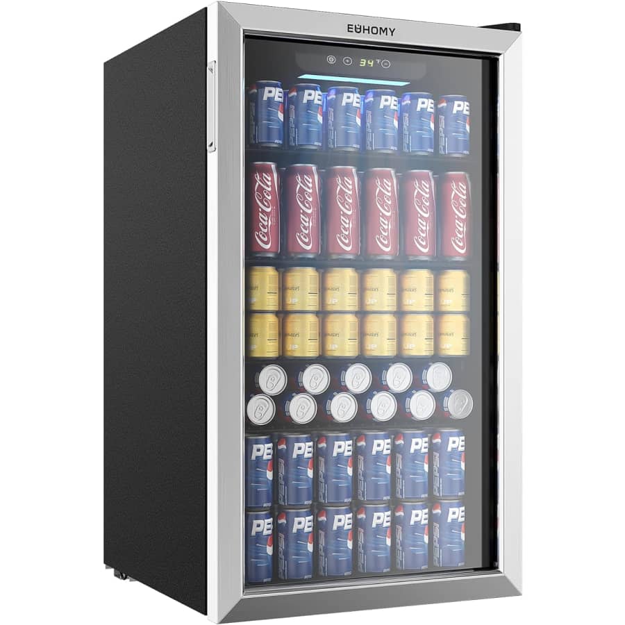 Euhomy Beverage Refrigerator and Cooler: $188.99 Euhomy Beverage Refrigerator and Cooler: $188.99