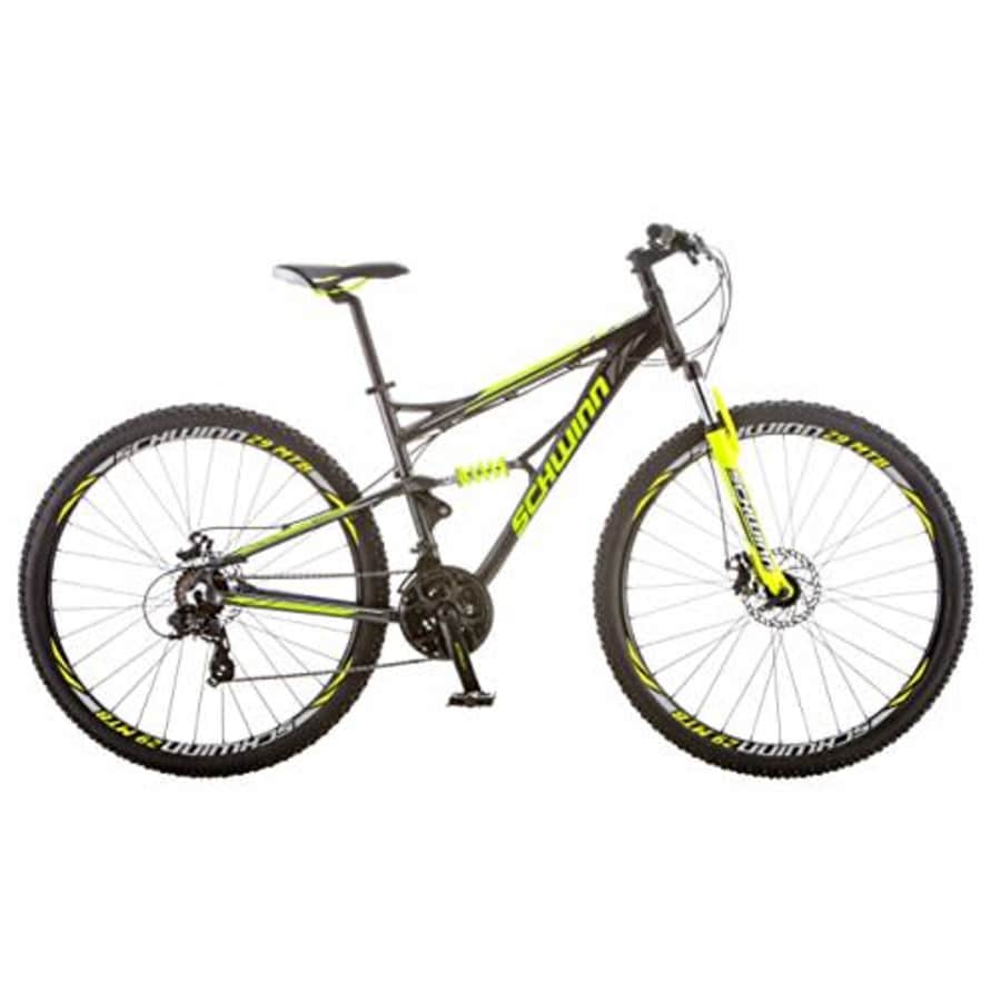 Schwinn Traxion Mountain Bike, Full Dual Suspension, 29-Inch Wheels for $742 Schwinn Traxion Mountain Bike, Full Dual Suspension, 29-Inch Wheels for $742