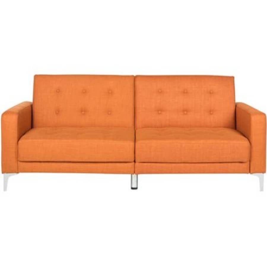 Safavieh Livingston Collection Soho Tufted Foldable Sofa Bed for $369 Safavieh Livingston Collection Soho Tufted Foldable Sofa Bed for $369